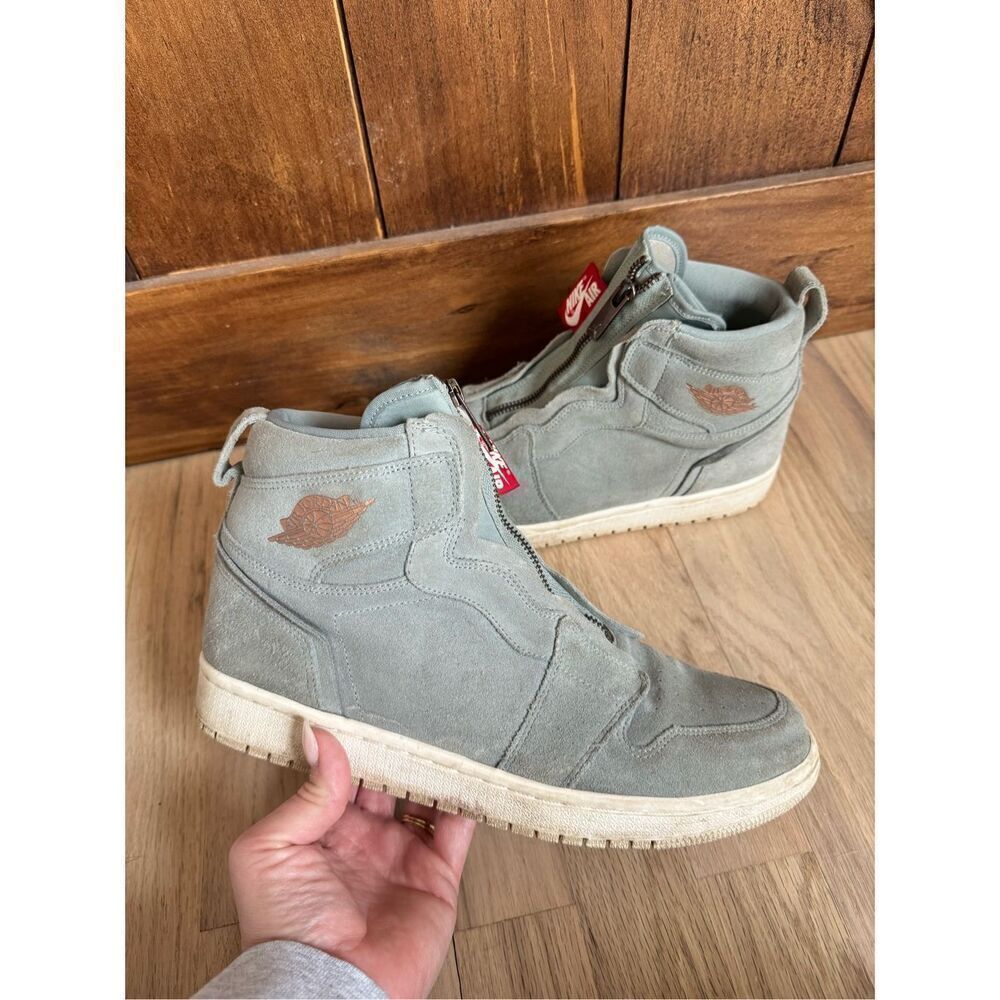 Nike Jordan 1 Retro High Zip Mica Green, Women’s Size 10.5